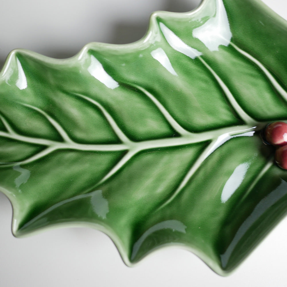 【Bordallo Pinheiro】 ポルトガル ボルダロピニェイロ ホーリー スモールリーフ