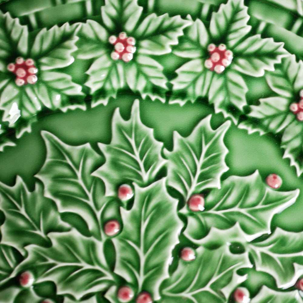 【Bordallo Pinheiro】 ポルトガル ボルダロピニェイロ ホーリー チャージャープレート