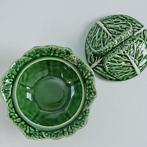 【Bordallo Pinheiro】 ポルトガル ボルダロピニェイロ キャベツ チュリーンM