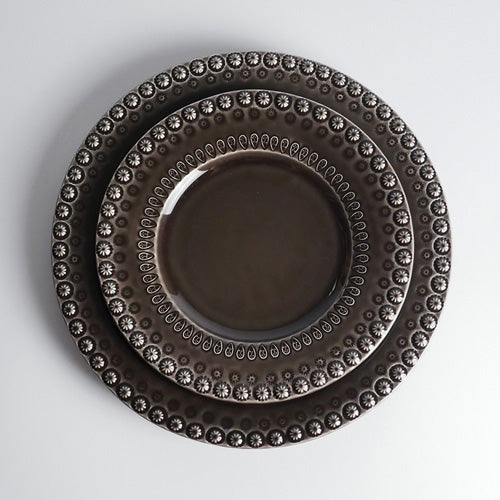 【Bordallo Pinheiro】 ポルトガル ボルダロピニェイロ ファンタジア ディナープレート