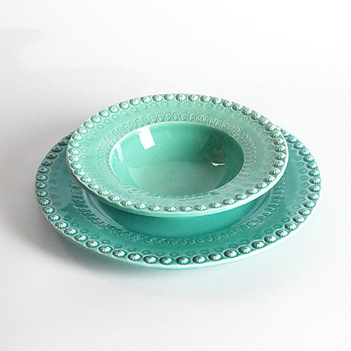 【Bordallo Pinheiro】 ポルトガル ボルダロピニェイロ ファンタジア スーププレート