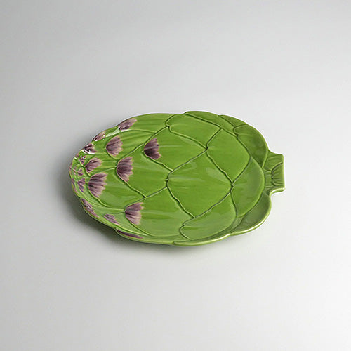 【Bordallo Pinheiro】 ポルトガル ボルダロピニェイロ アーティチョーク フルーツプレート