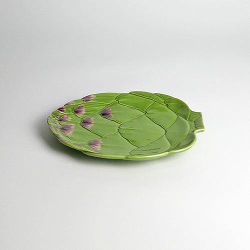 【Bordallo Pinheiro】 ポルトガル ボルダロピニェイロ アーティチョーク フルーツプレート