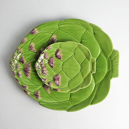 【Bordallo Pinheiro】 ポルトガル ボルダロピニェイロ アーティチョーク ブレッドプレート