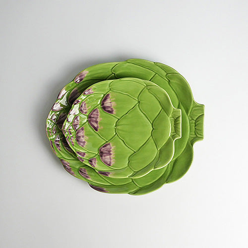 【Bordallo Pinheiro】 ポルトガル ボルダロピニェイロ アーティチョーク ブレッドプレート