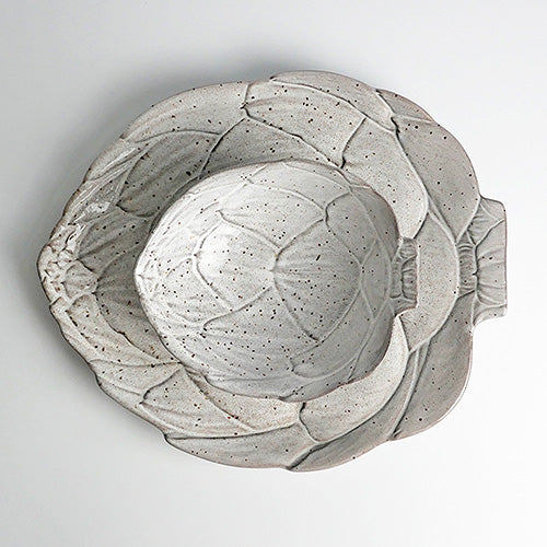 【Bordallo Pinheiro】 ポルトガル ボルダロピニェイロ アーティチョーク ボウルM