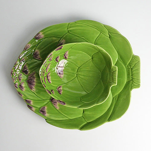 【Bordallo Pinheiro】 ポルトガル ボルダロピニェイロ アーティチョーク ボウルM