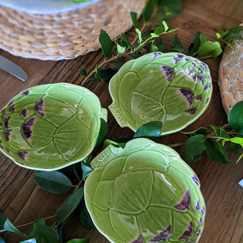 【Bordallo Pinheiro】 ポルトガル ボルダロピニェイロ アーティチョーク ボウルM