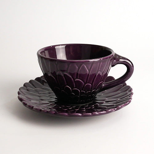 【Bordallo Pinheiro】 ポルトガル ボルダロピニェイロ ブルーミー ティーカップ