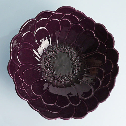 【Bordallo Pinheiro】 ポルトガル ボルダロピニェイロ ブルーミー サービングボウル