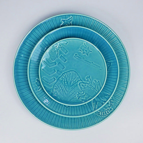 【Bordallo Pinheiro】 ポルトガル ボルダロピニェイロ パロディア ブレッドプレート (OUTLET価格)