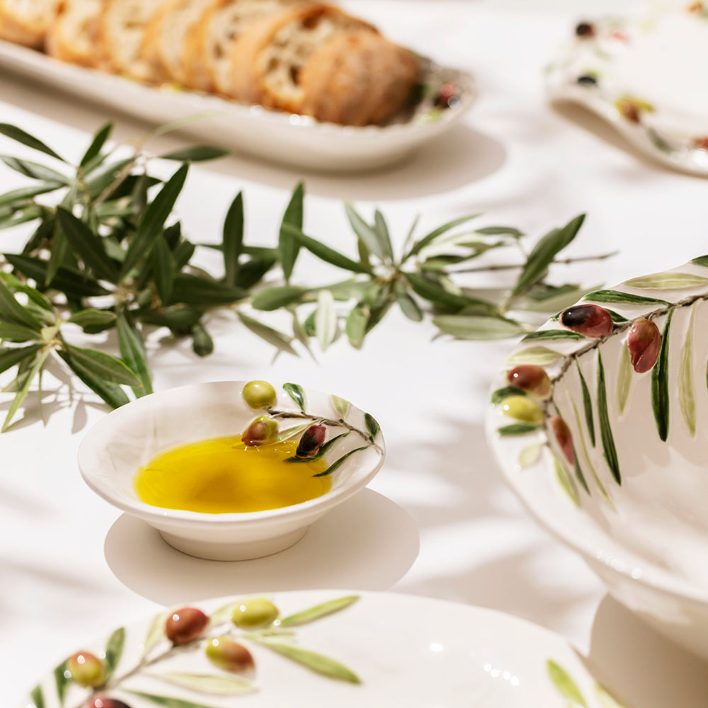 【Bordallo Pinheiro】 ポルトガル ボルダロピニェイロ オリーブ ボウル