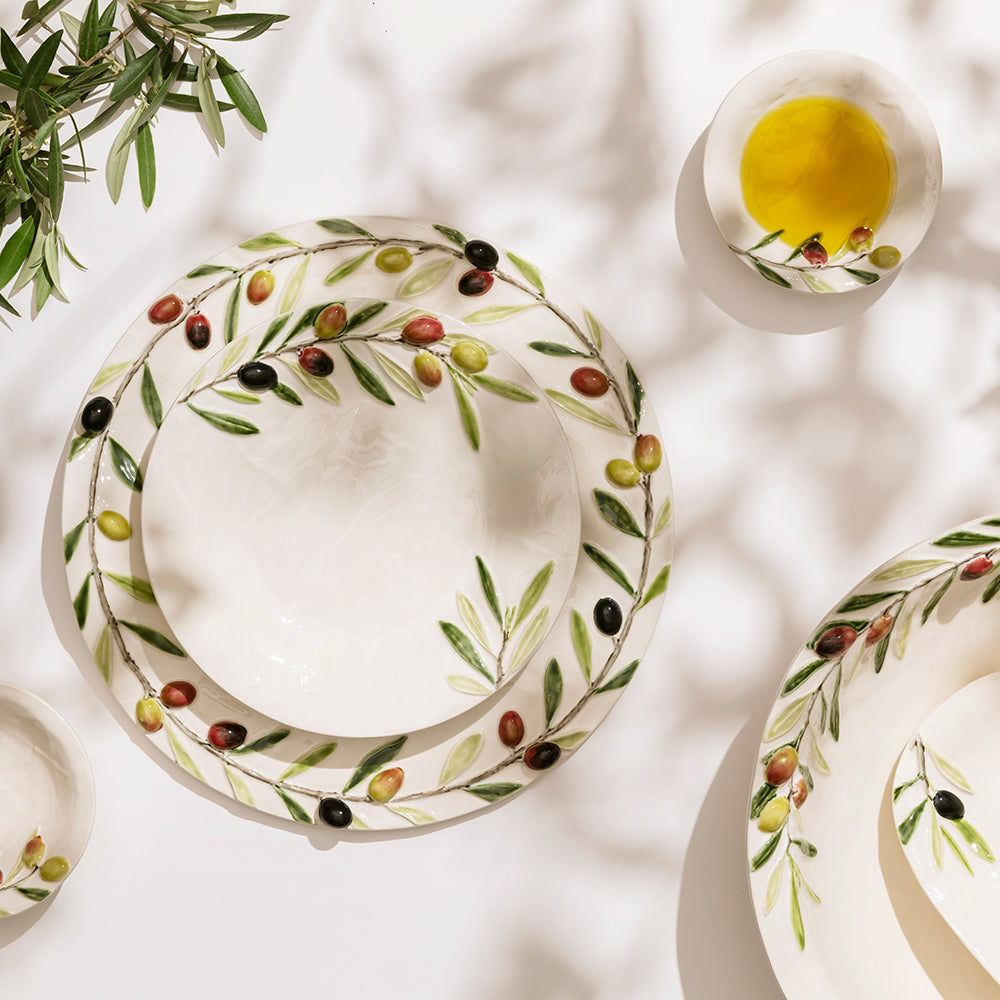 【Bordallo Pinheiro】 ポルトガル ボルダロピニェイロ オリーブ ボウル