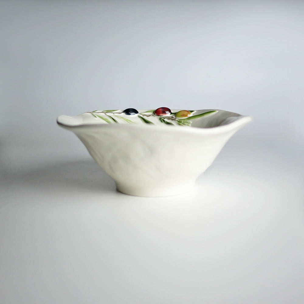 【Bordallo Pinheiro】 ポルトガル ボルダロピニェイロ オリーブ ボウル