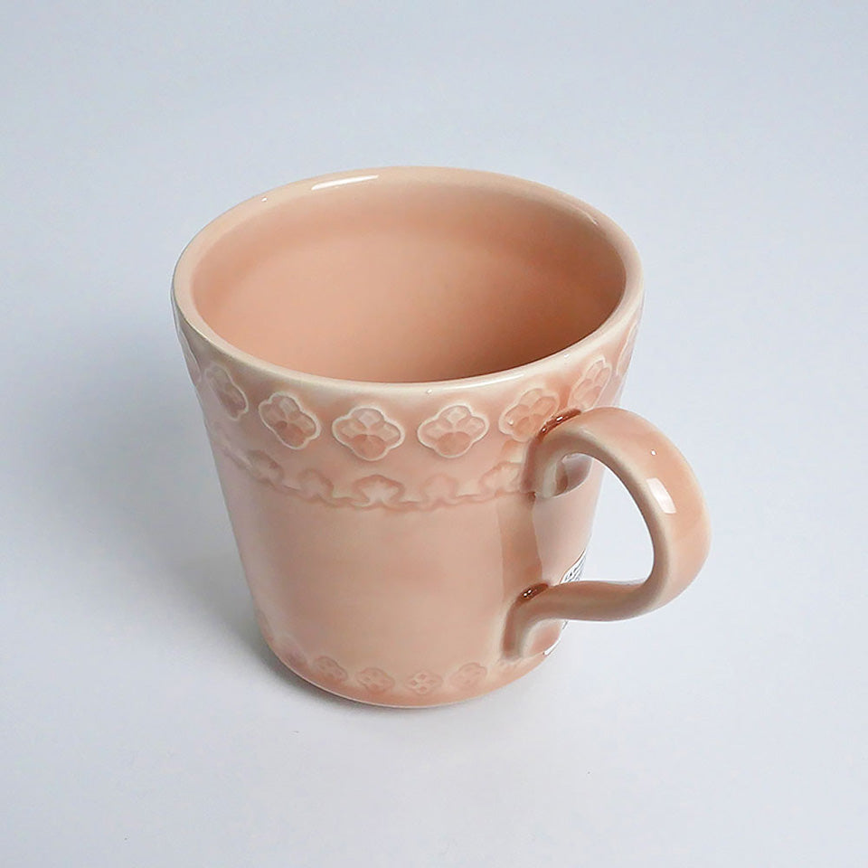 【Bordallo Pinheiro】 ポルトガル ボルダロピニェイロ ルアノヴァ マグカップS