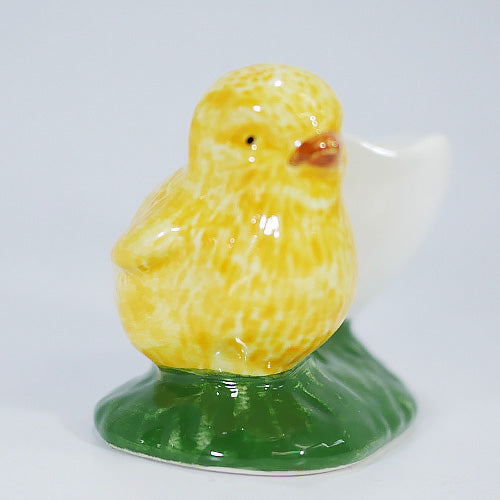 【Bordallo Pinheiro】 ポルトガル ボルダロピニェイロ ひよこ エッグカップ