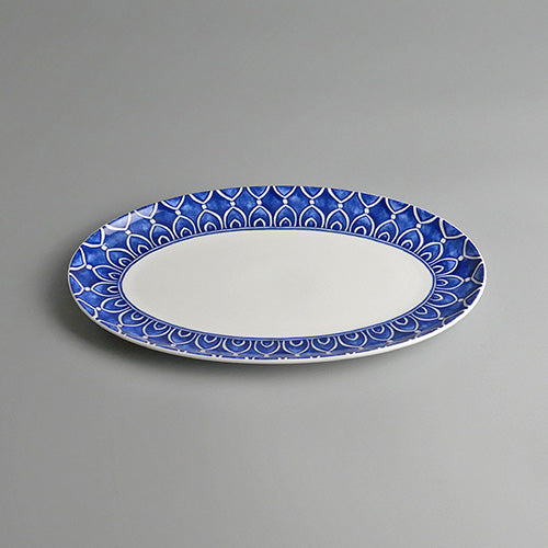 ヴィスタアレグレ アジュール オーバルプレート