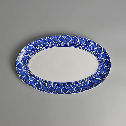 ヴィスタアレグレ アジュール オーバルプレート