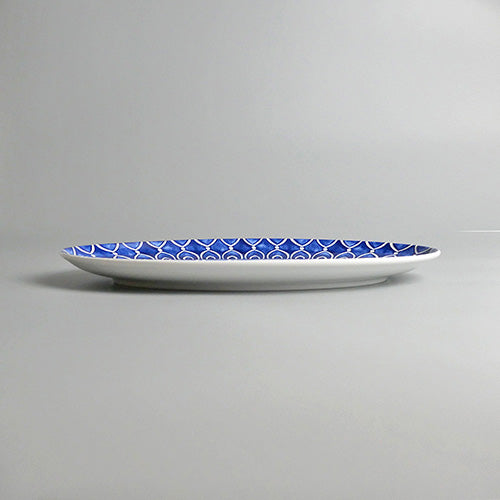 ヴィスタアレグレ アジュール オーバルプレート