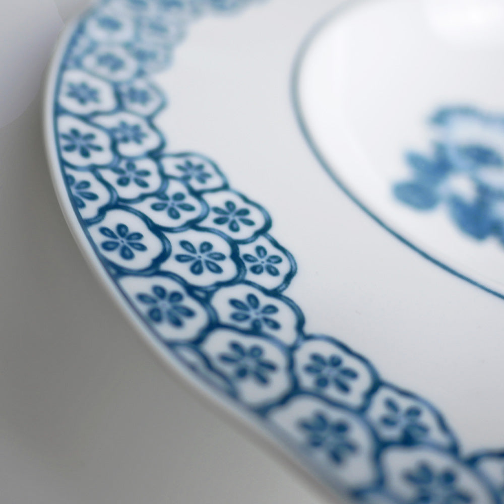 ヴィスタアレグレ コラリーナ ブルー スーププレート