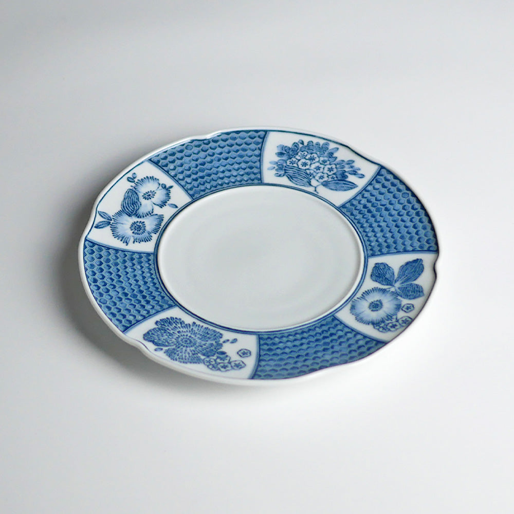 ヴィスタアレグレ コラリーナ ブルー ブレッドプレート