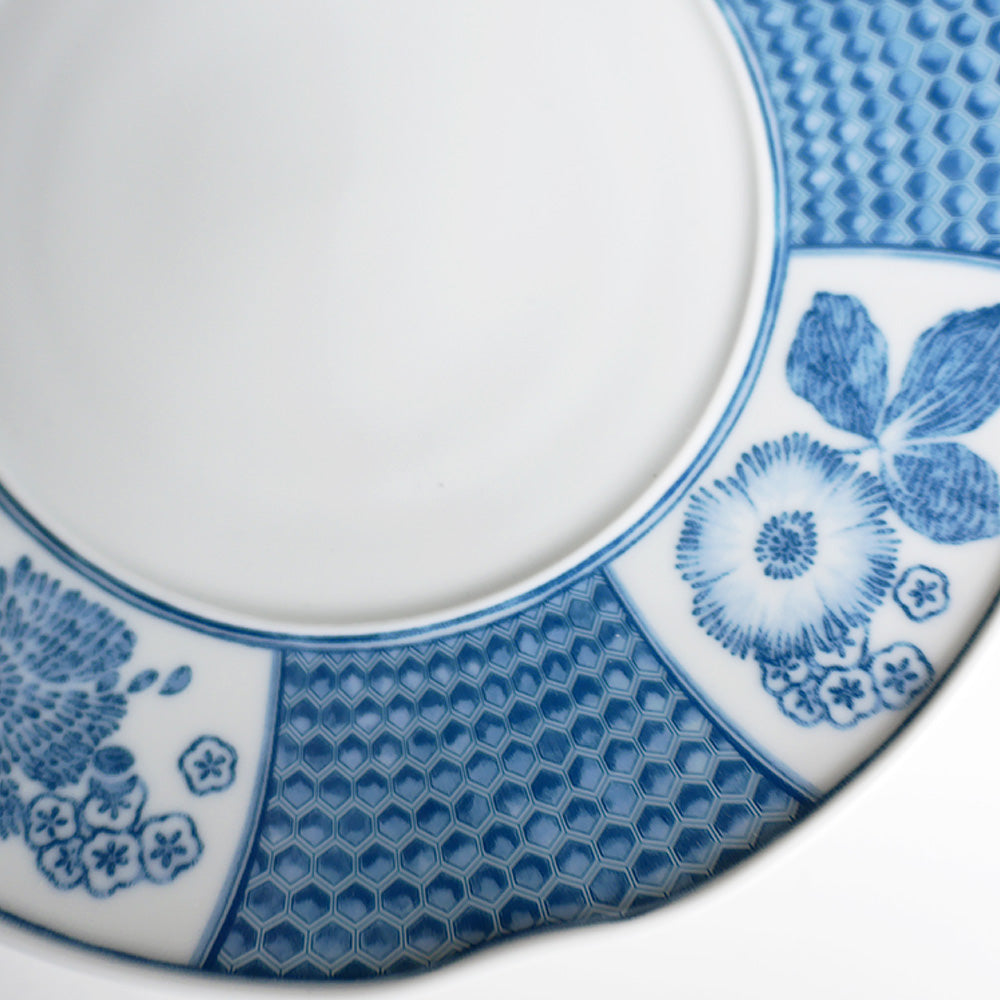 ヴィスタアレグレ コラリーナ ブルー ブレッドプレート