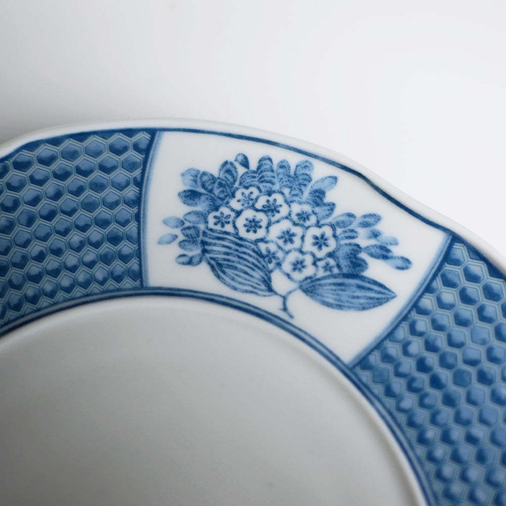 ヴィスタアレグレ コラリーナ ブルー ブレッドプレート