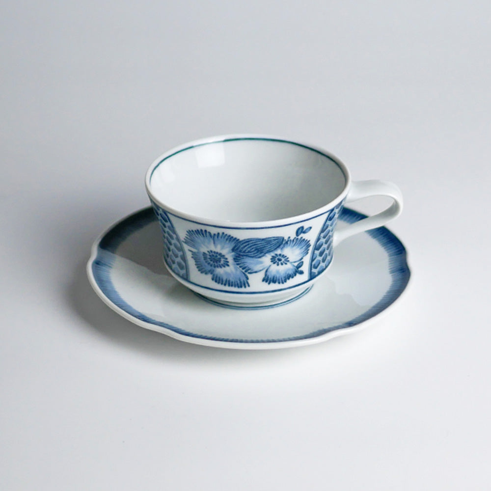 ヴィスタアレグレ コラリーナ ブルー ティーカップ&ソーサー