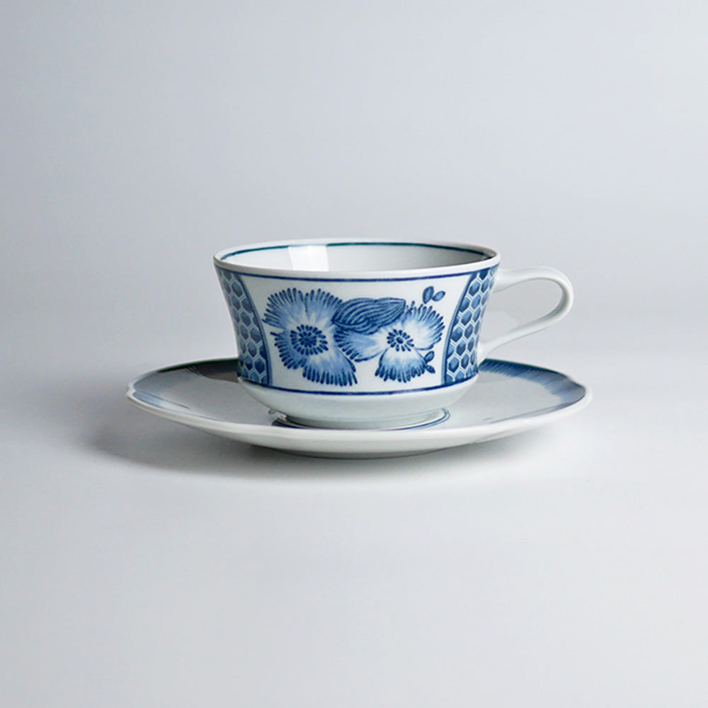 ヴィスタアレグレ コラリーナ ブルー ティーカップ&ソーサー