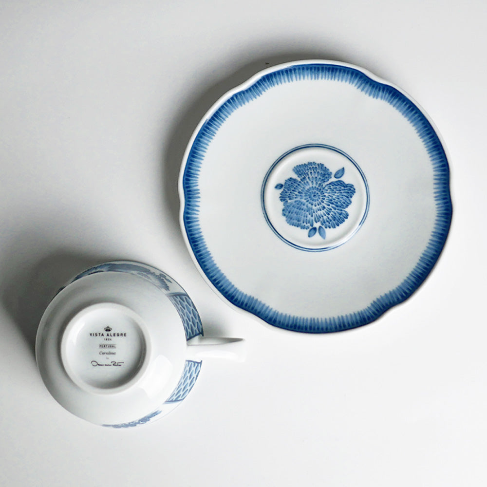ヴィスタアレグレ コラリーナ ブルー ティーカップ&ソーサー