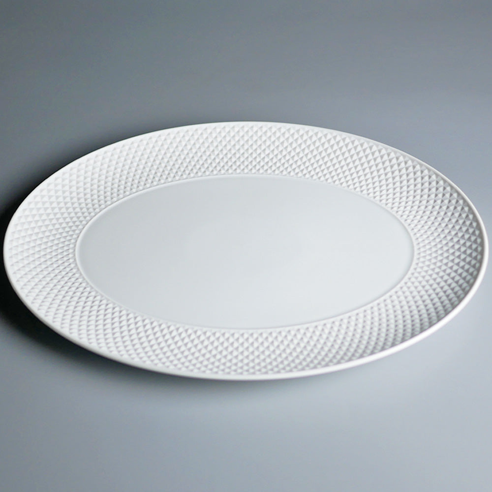 ヴィスタアレグレ ビコス ポーセレン オーバルプラッター