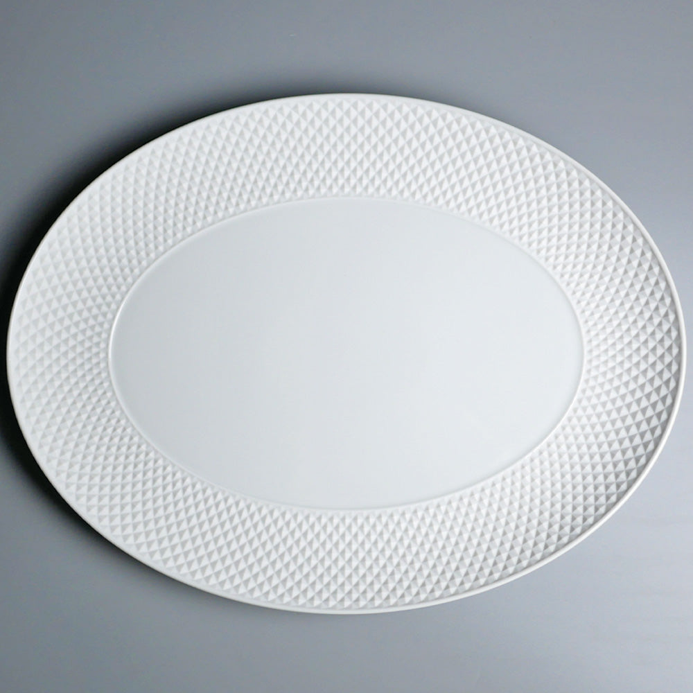 ヴィスタアレグレ ビコス ポーセレン オーバルプラッター