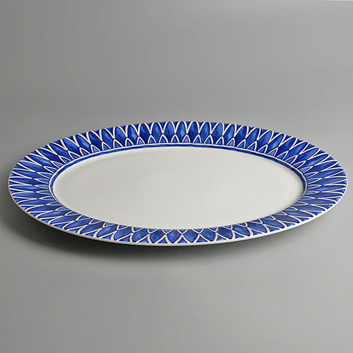 ヴィスタアレグレ アジュール オーバルラージプラッター