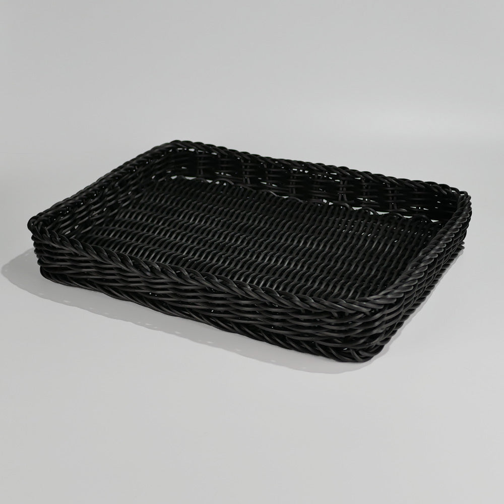 ザリーン　洗えるバスケット　フラットトレーＬ