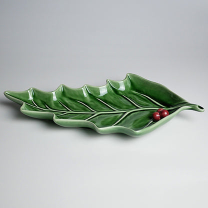 【Bordallo Pinheiro】　ポルトガル　ボルダロピニェイロ　ホーリー　ラージリーフ