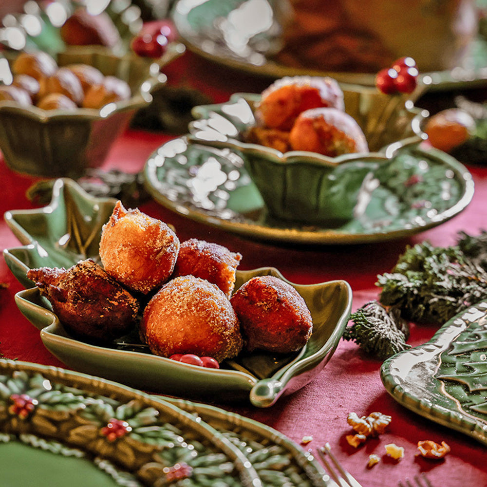 【Bordallo Pinheiro】　ポルトガル　ボルダロピニェイロ　ホーリー　ラージリーフ