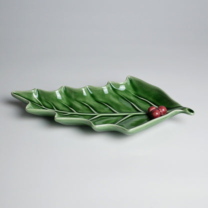 【Bordallo Pinheiro】　ポルトガル　ボルダロピニェイロ　ホーリー　スモールリーフ