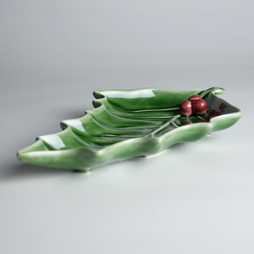 【Bordallo Pinheiro】　ポルトガル　ボルダロピニェイロ　ホーリー　スモールリーフ