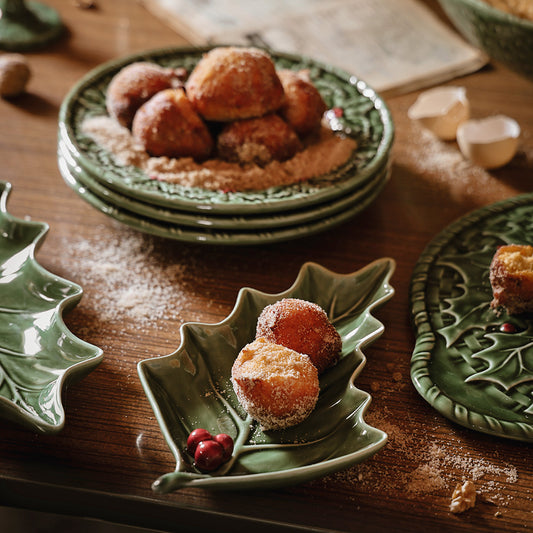 【Bordallo Pinheiro】　ポルトガル　ボルダロピニェイロ　ホーリー　スモールリーフ