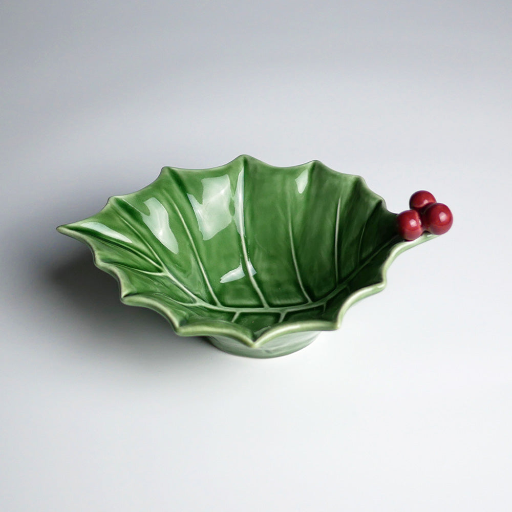 【Bordallo Pinheiro】　ポルトガル　ボルダロピニェイロ　ホーリー　ボウル