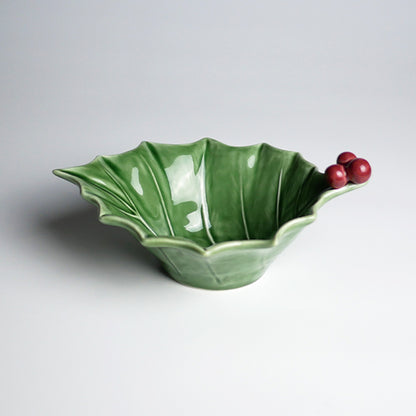 【Bordallo Pinheiro】　ポルトガル　ボルダロピニェイロ　ホーリー　ボウル