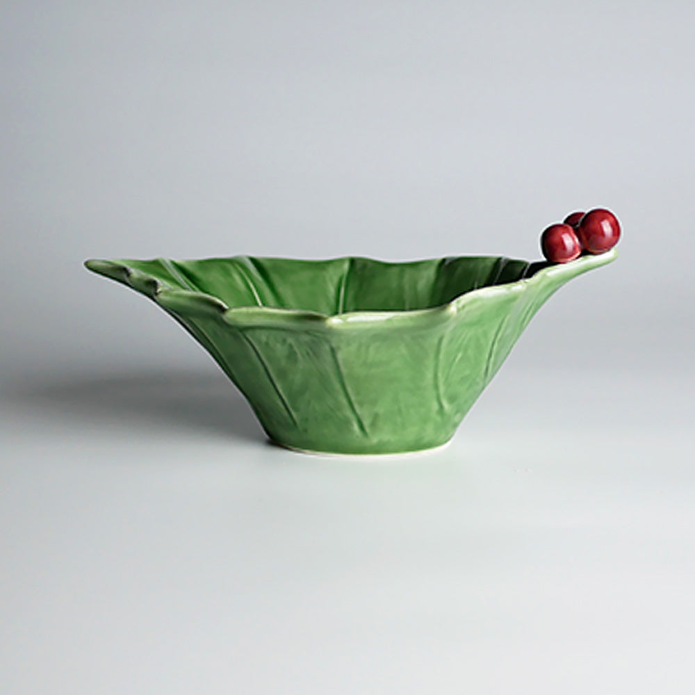 【Bordallo Pinheiro】　ポルトガル　ボルダロピニェイロ　ホーリー　ボウル