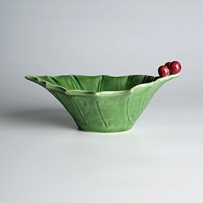 【Bordallo Pinheiro】　ポルトガル　ボルダロピニェイロ　ホーリー　ボウル