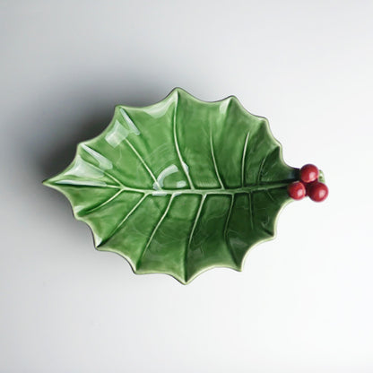 【Bordallo Pinheiro】　ポルトガル　ボルダロピニェイロ　ホーリー　ボウル