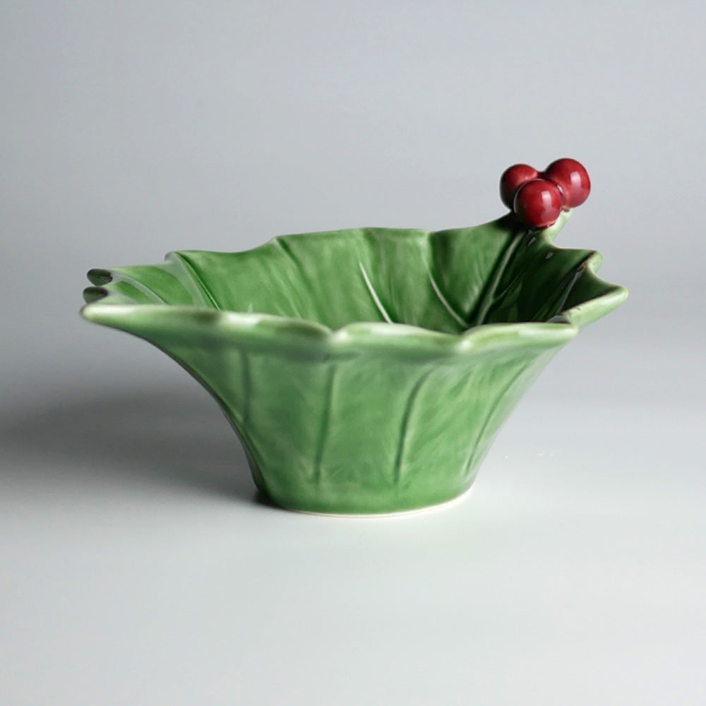 【Bordallo Pinheiro】　ポルトガル　ボルダロピニェイロ　ホーリー　ボウル