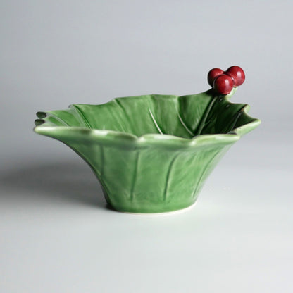 【Bordallo Pinheiro】　ポルトガル　ボルダロピニェイロ　ホーリー　ボウル