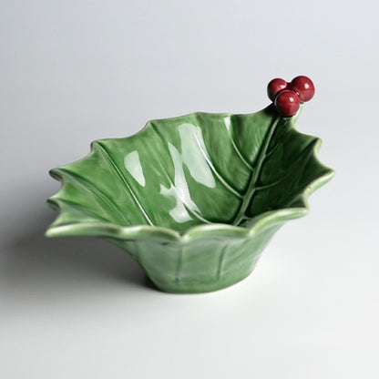 【Bordallo Pinheiro】　ポルトガル　ボルダロピニェイロ　ホーリー　ボウル