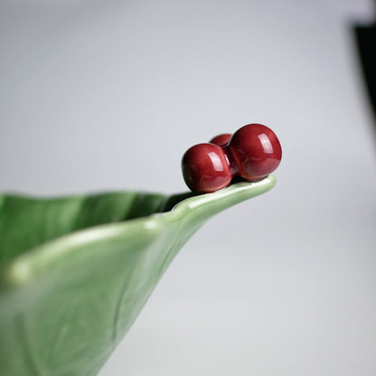 【Bordallo Pinheiro】　ポルトガル　ボルダロピニェイロ　ホーリー　ボウル