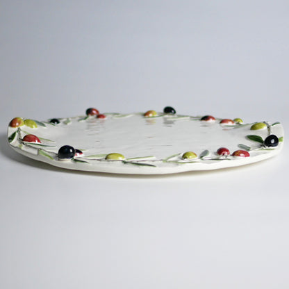 【Bordallo Pinheiro】　ポルトガル　ボルダロピニェイロ　オリーブ　チーズプレート