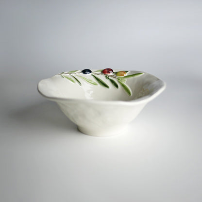 【Bordallo Pinheiro】　ポルトガル　ボルダロピニェイロ　オリーブ　ボウル